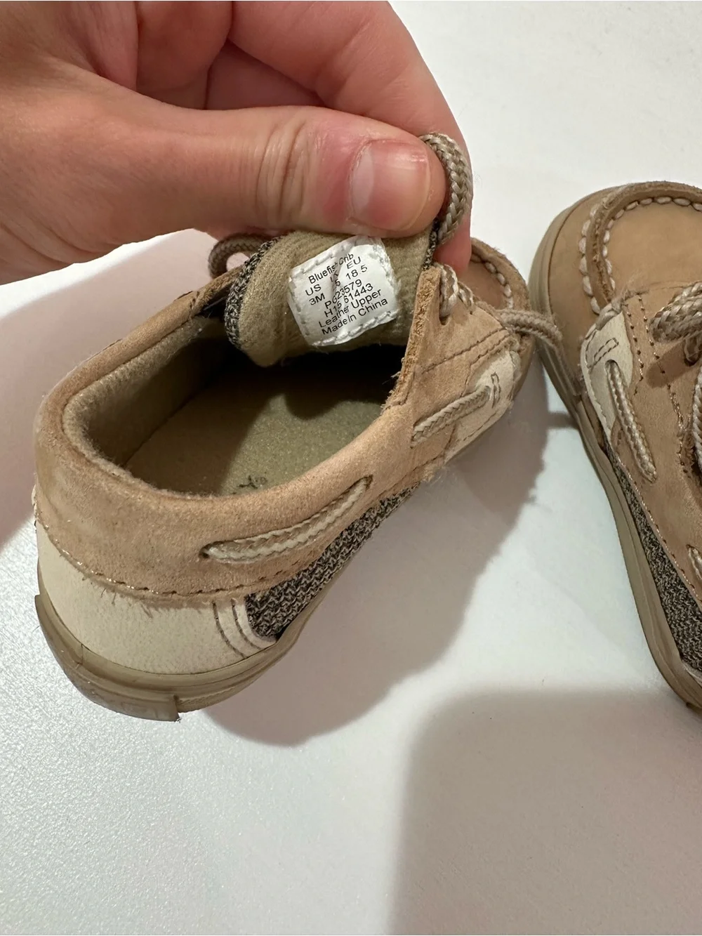 Sperry baby Boat Shoes 3m VGUC